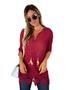 Imagem de Blusa Camisa Importada Renda Algodão Moda Praia Levinha / Saida de Praia Vestido Boho 2557