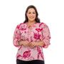 Imagem de Blusa Camisa Plus Size Elegante Moda Feminina