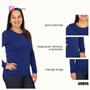 Imagem de Blusa Camisa Térmica Feminina Plus Size Com Proteção Solar UV