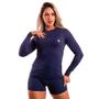 Imagem de Blusa Camisa Térmica Feminina Proteção Solar Uv 50 Dry Fit