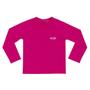 Imagem de Blusa Camisa Térmica Praia Piscina Proteção Uv50+ Infantil Coloridas Lisas Tamanho 4 ao 12 - Everly