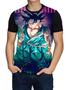 Imagem de Blusa Camiseta Masculina Dragon Ball Camisa Infantil Preta Unissex