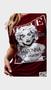 Imagem de Blusa Camiseta T-shirt Feminina Celebridades  Viscolycra Cor: Marsala Tamanho GG