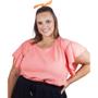 Imagem de Blusa Camiseta Tamanho Especial Plus Size Feminina