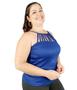 Imagem de Blusa Canelada Tiras no decote Plus Size(COD301)