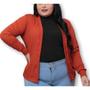 Imagem de Blusa casaco cardigan canelado plus Size novidade feminina