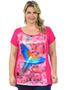 Imagem de Blusa cetim luxo plus size fenomenal