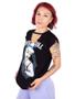 Imagem de Blusa Choker Princesa Rock Tatuada - Preta