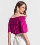 Imagem de Blusa Ciganinha Feminina Rovitex Roxo