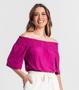 Imagem de Blusa Ciganinha Feminina Rovitex Roxo