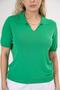Imagem de Blusa Clareslan Feminino Lisa Com Gola
