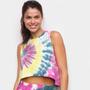 Imagem de Blusa Colcci Tie Dye Espiral Feminina