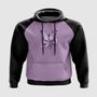 Imagem de Blusa com Capuz Borboleta Lilás com Flores