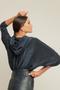 Imagem de Blusa com capuz de lurex Boutic. Gi
