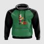 Imagem de Blusa com Capuz Papai Noel e Elfo com Presentes Natal