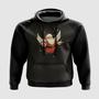 Imagem de Blusa com Capuz Papai Noel Majestoso com Asas
