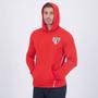 Imagem de Blusa com Capuz São Paulo Rain Vermelha