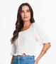 Imagem de Blusa Com Elástico Feminina Viscotorcion Endless Branco