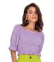 Imagem de Blusa Com Elástico Feminina Viscotorcion Endless Roxo
