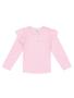 Imagem de Blusa Com Fru Fru Básica Rosa Abrange