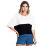 Imagem de Blusa Com Recorte Feminina Viscotorcion Rovitex Bege