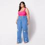 Imagem de Blusa Cropped de Alça Plus Básico com Bojo