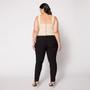 Imagem de Blusa Cropped de Alça Plus com Recorte e Bojo