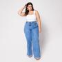 Imagem de Blusa Cropped de Alça Plus Estruturado com Bojo