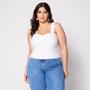 Imagem de Blusa Cropped de Alça Plus Estruturado com Bojo