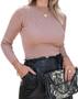 Imagem de Blusa Cropped De Frio Feminina Manga Longa