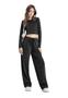 Imagem de Blusa Cropped em Malha com Lurex Juvenil Gloss