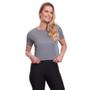 Imagem de Blusa Cropped Feminina Dry Academia Treino Camiseta Camisa Esportiva Esporte