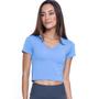 Imagem de Blusa Cropped Feminina Essencial Run More