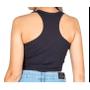 Imagem de Blusa Cropped feminino canelado nadador sem bojo elegante