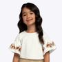 Imagem de Blusa Cropped Infantil Feminina Milon 2000391