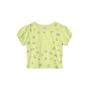 Imagem de Blusa Cropped Infantil Menina em Malha Brandili Verde