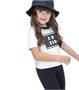 Imagem de Blusa Cropped Infantil Trick Nick Branco