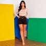 Imagem de Blusa cropped susie renda feminino