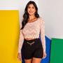 Imagem de Blusa cropped susie renda feminino