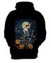 Imagem de Blusa de Frio Bruxa Caveira Halloween 1