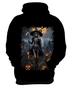 Imagem de Blusa de Frio Bruxa Caveira Halloween 8