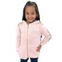 Imagem de Blusa De Frio Casaco Infantil Menina Ziper Capuz Olyns