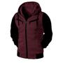 Imagem de Blusa de Frio Moletom Casaco Com Capuz Jaqueta Com Zíper