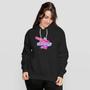 Imagem de Blusa De Frio Moletom Feminino Com Capuz Lute Como Uma Garota