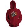 Imagem de Blusa de Frio Moletom flanelado com Capuz Envio Imediato Estampa Digital Unissex