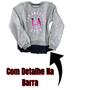 Imagem de Blusa De Frio Moletom Infantil Menina Estilosa Olyns Top