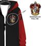 Imagem de Blusa De Frio Moletom Vermelho Masculino E Feminino Personagem Harry Potter Casa Grifinória