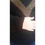Imagem de Blusa de Lã Preta com Detalhe em Lurex Dourado Tam G2 Plus Size Rethi