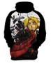 Imagem de Blusa de Moletom Capuz Canguru Anime Fullmetal Alchemist 6_x000D_