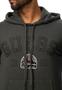 Imagem de Blusa de Moletom Capuz Patches Guess Grafite